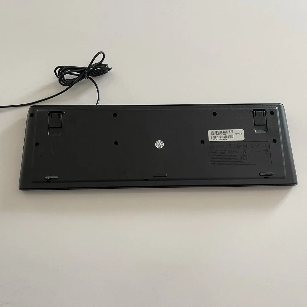 Compaq SK-2085 Wired USB Mechanical Clicky Keyboard Black Retro